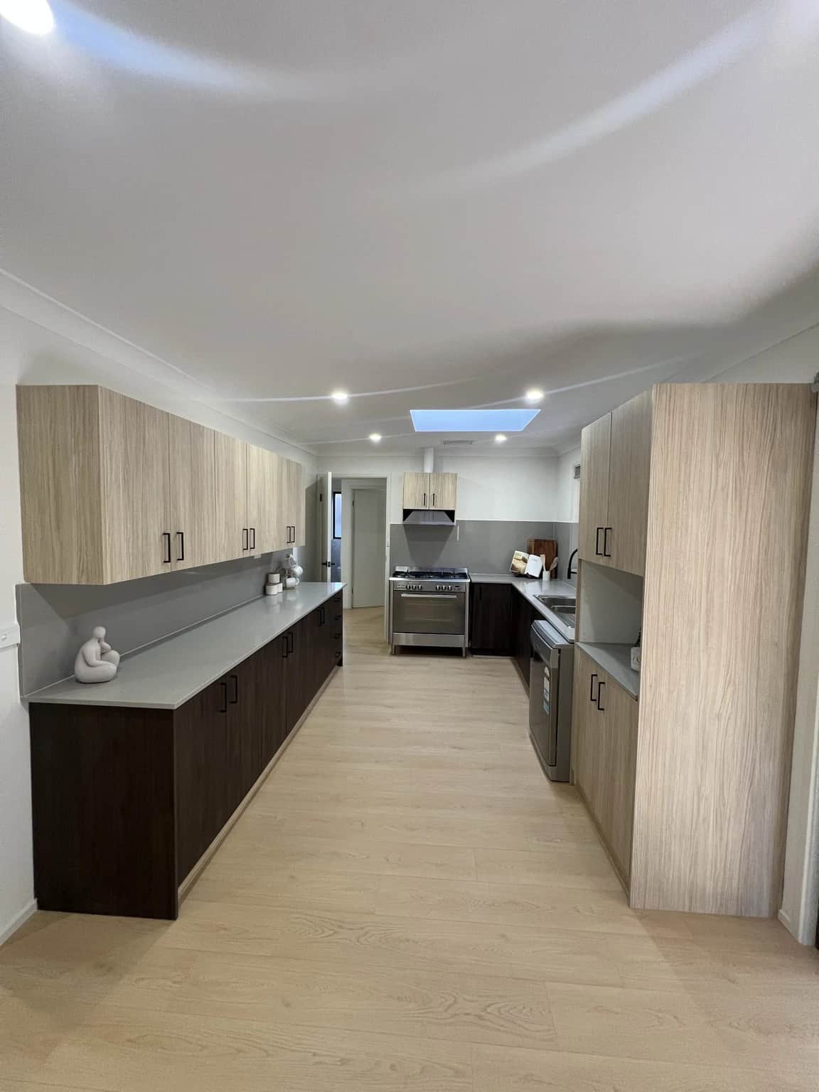 Kitchen after full interior painting and restoration in Baulkham Hills