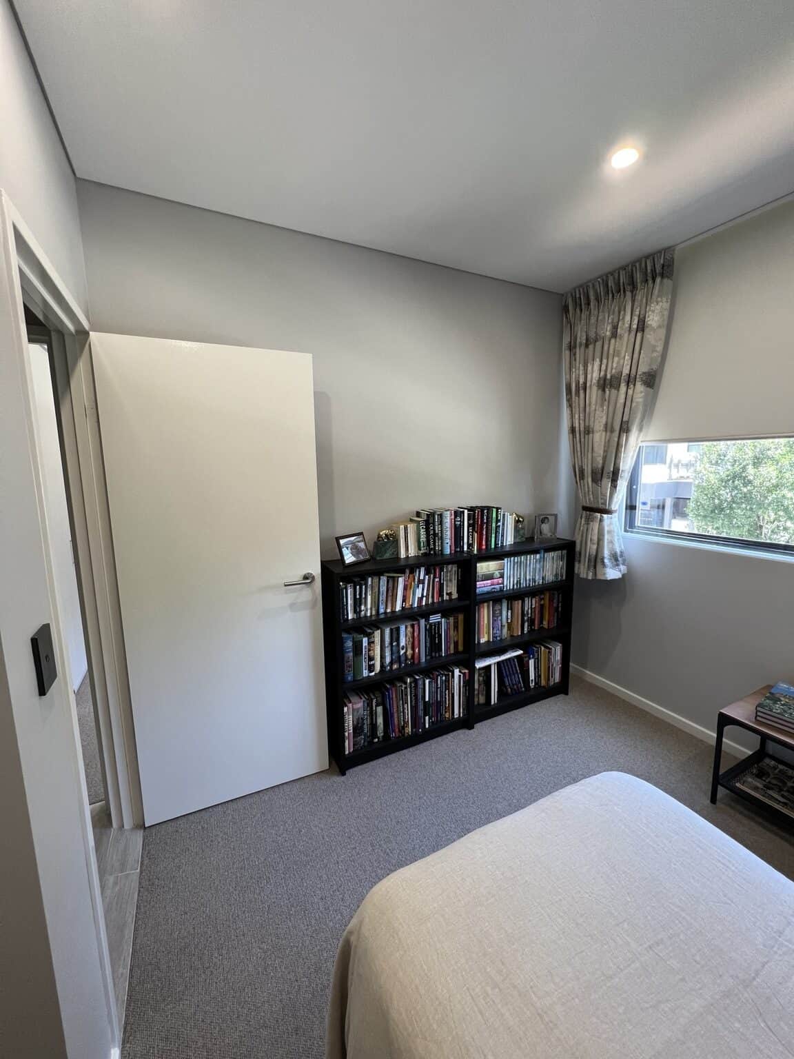 Completed home office repaint with a clean modern finish in Rouse Hill